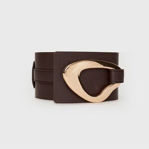 Princess Polly brown waist belt